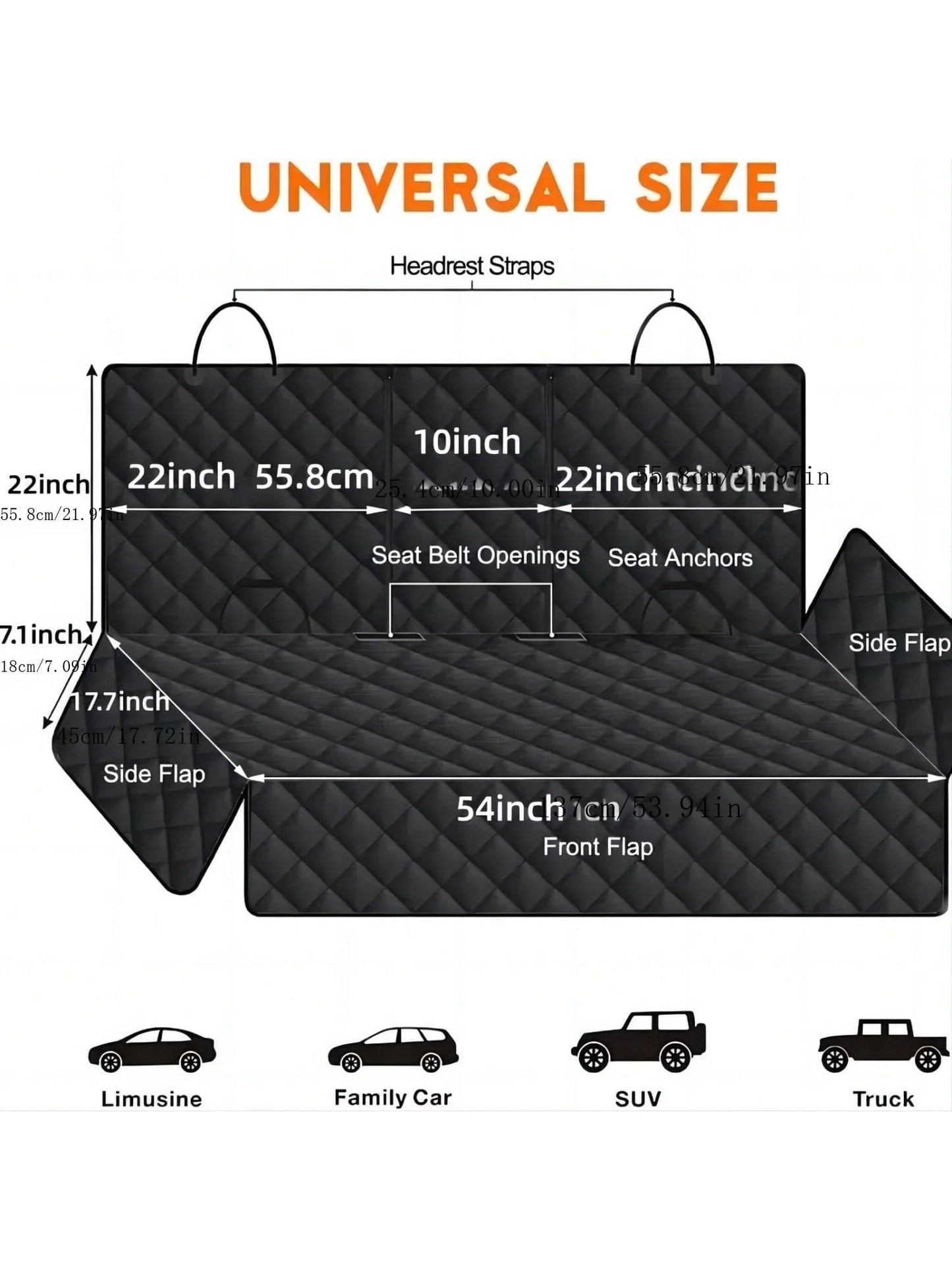 WoofyRide™ Pet Seat Cover